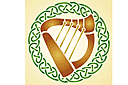 Stencils met Keltische motieven - Harp