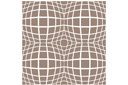 Muursjablonen met herhalende patronen - Optische illusie 2