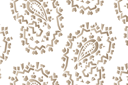 Muursjablonen met herhalende patronen - Stekelig paisley behang 123