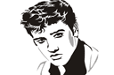 Stencils met historische kunst - Elvis