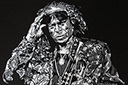 Stencils met historische kunst - Miles Davis