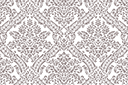 Muursjablonen met herhalende patronen - Klassiek behang 086