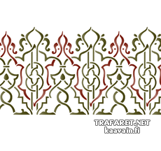 Arabesque rand 27 - sjabloon voor decoratie