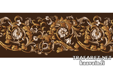 Britse rand - sjabloon voor decoratie