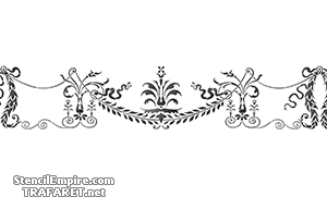 Brits plafond 07.4 - sjabloon voor decoratie
