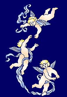 Cherubijnen (Stencils met engelen en hemelen)