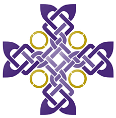 Brigid's Cross - sjabloon voor decoratie