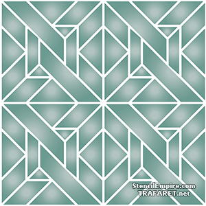 Geometrische tegels 05 - sjabloon voor decoratie