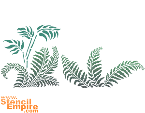 Varen (Stencils met jungle planten en dieren)