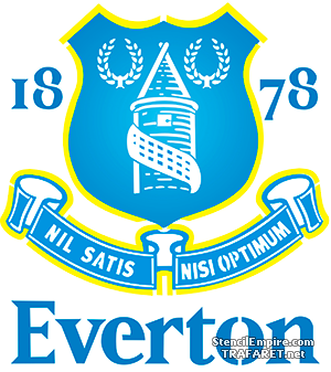 Everton - sjabloon voor decoratie