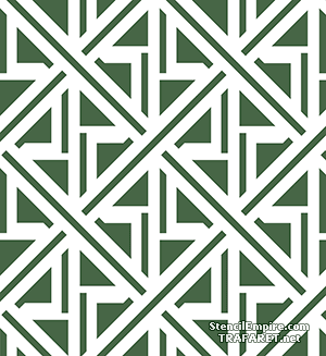 Geometrisch behang 02 - sjabloon voor decoratie