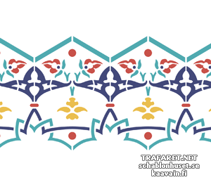 Arabesque rand 106b - sjabloon voor decoratie
