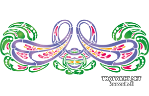 Paisley 216c - sjabloon voor decoratie
