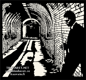 Jazztunnel (Stencils met historische kunst)
