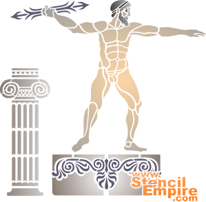 Zeus - sjabloon voor decoratie