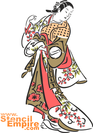 Acteur Ishikawa - sjabloon voor decoratie