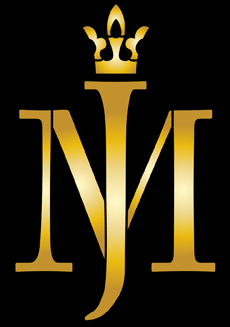 MJ Monogram - sjabloon voor decoratie