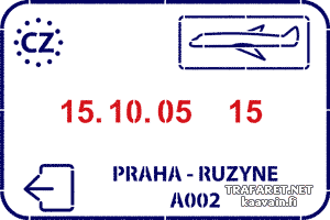 Stempel in paspoort 02 (Stencils met verschillende symbolen)