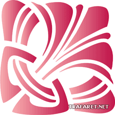 Klassieke linten 21 - sjabloon voor decoratie