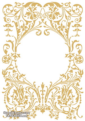 Renaissance decoratieve lijst - sjabloon voor decoratie