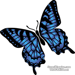 Koninginnenpage (Stencils met vlinders en libellen)