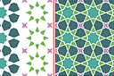 Alhambra 01b - muursjablonen met herhalende patronen