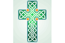 Keltisch kruis - stencils met keltische motieven