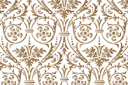 Empire stijl behang - muursjablonen met herhalende patronen