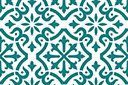 Marokkaanse tegel 04 - stencils met vierkante patronen