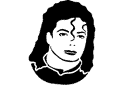Michael Jackson 2 - stencils met historische kunst