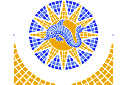 Dolfijn en zon - stencils met vierkante patronen