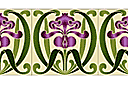 Iris 1 - stencils met tuin- en veldbloemen