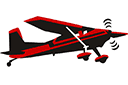 Cessna - stencils met auto's, boten, vliegtuigen