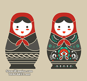 Dit is Rusland 007 - sjabloon voor decoratie