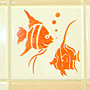  - keramische tegels met stencildecor